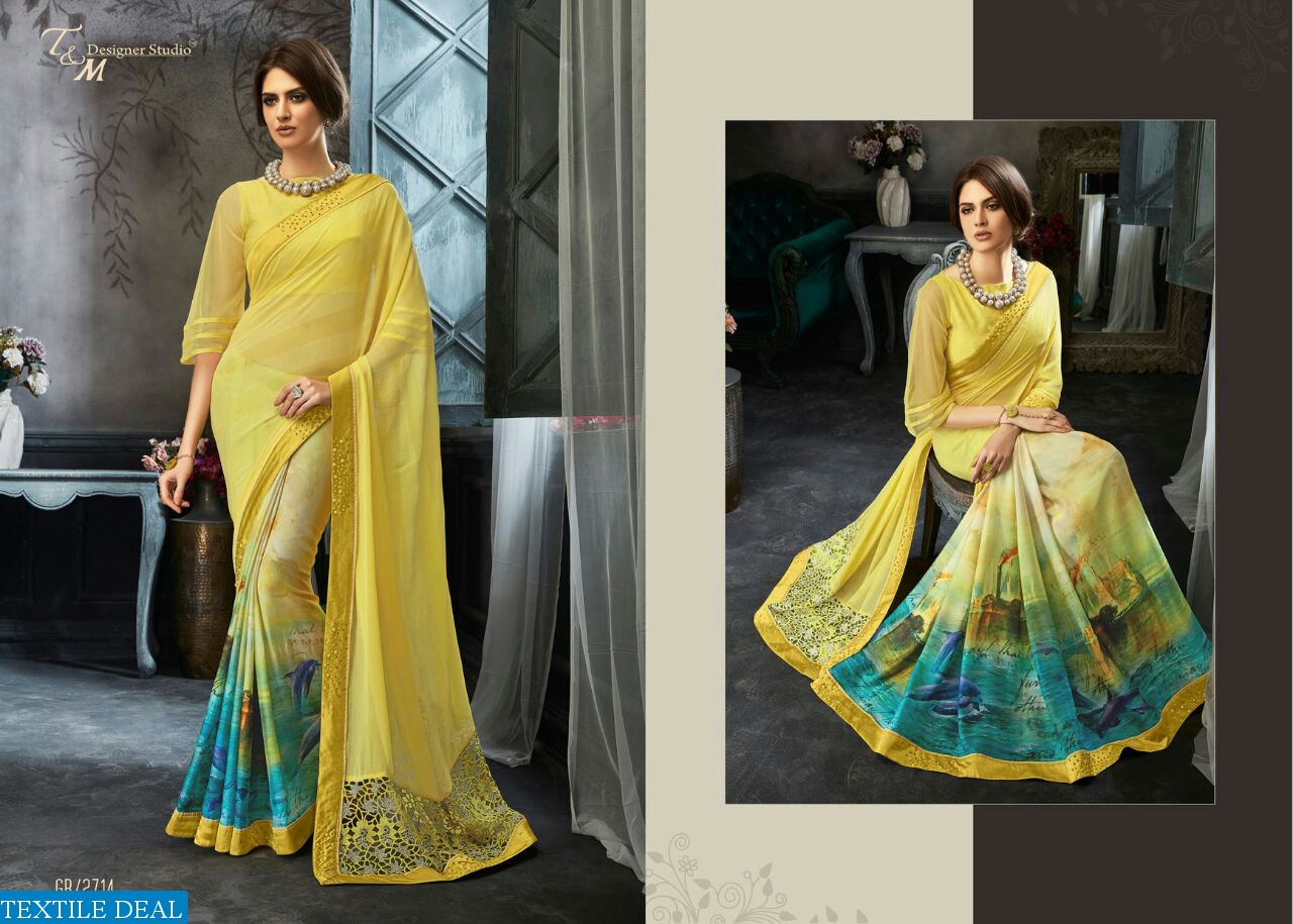 Tm Grace vol-7 Wholesale Fancy Ethnic Saree collection